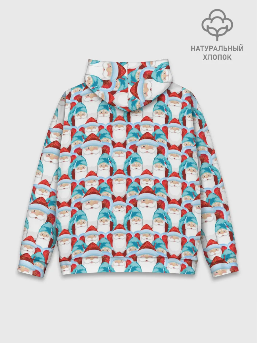 Худи мужской база хлопок / Дедушки Морозы