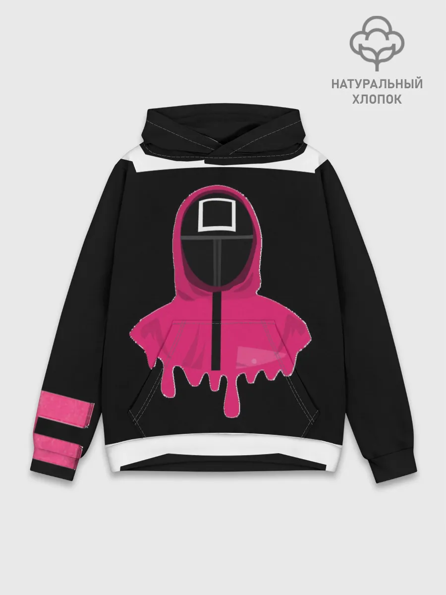 Худи мужской база хлопок / Игра в кальмара - Squid game