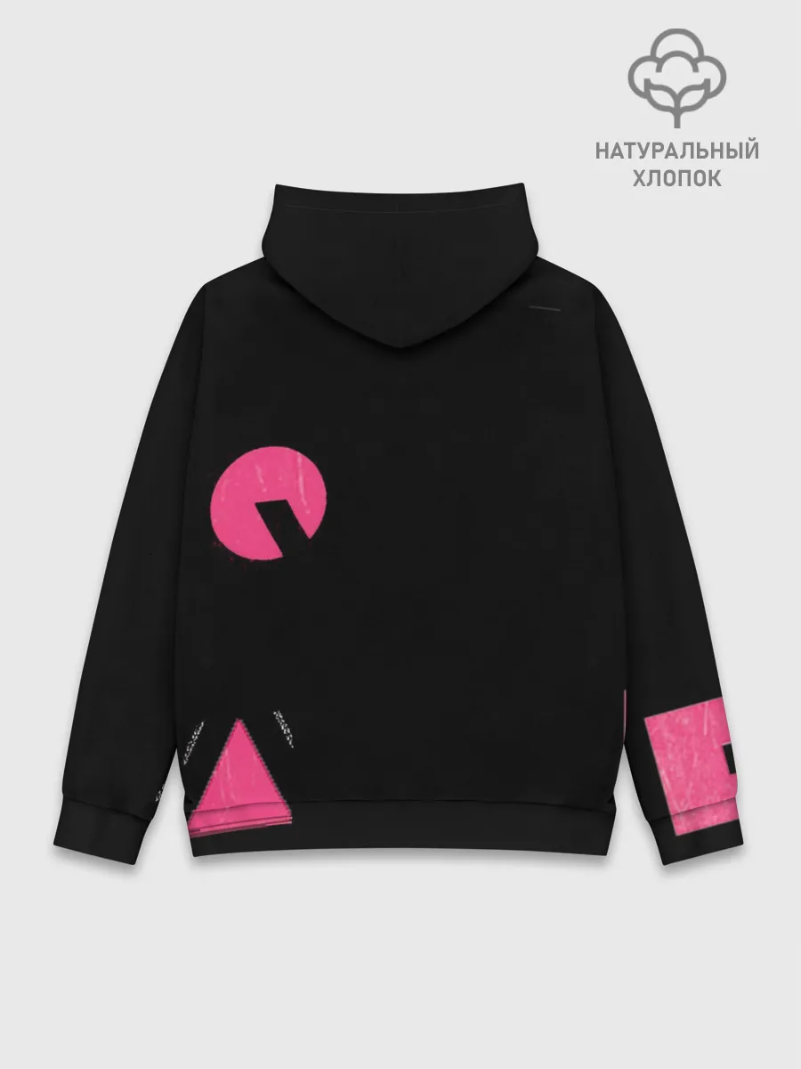 Худи мужской база хлопок / Игра в кальмара - Squid game