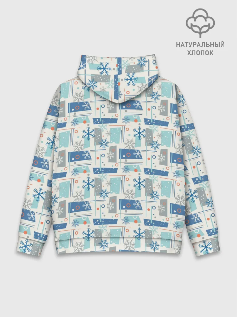 Худи мужской база хлопок / Зимний Дизайн