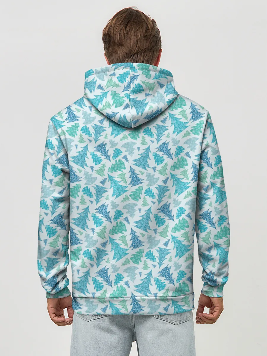 Худи мужской база хлопок / Новый Год