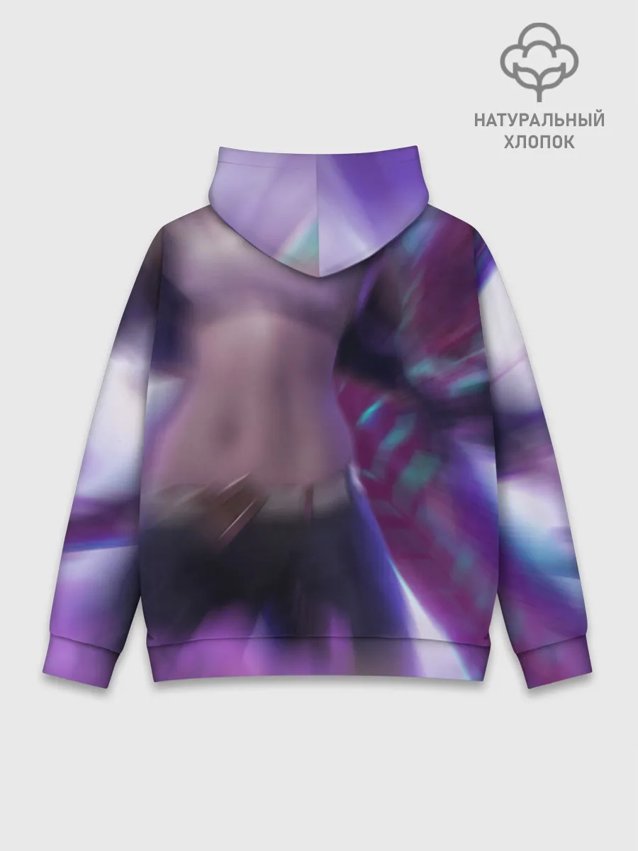 Худи мужской база хлопок / LEAGUE OF LEGENDS AKALI / ЛИГА ЛЕГЕНД АКАЛИ