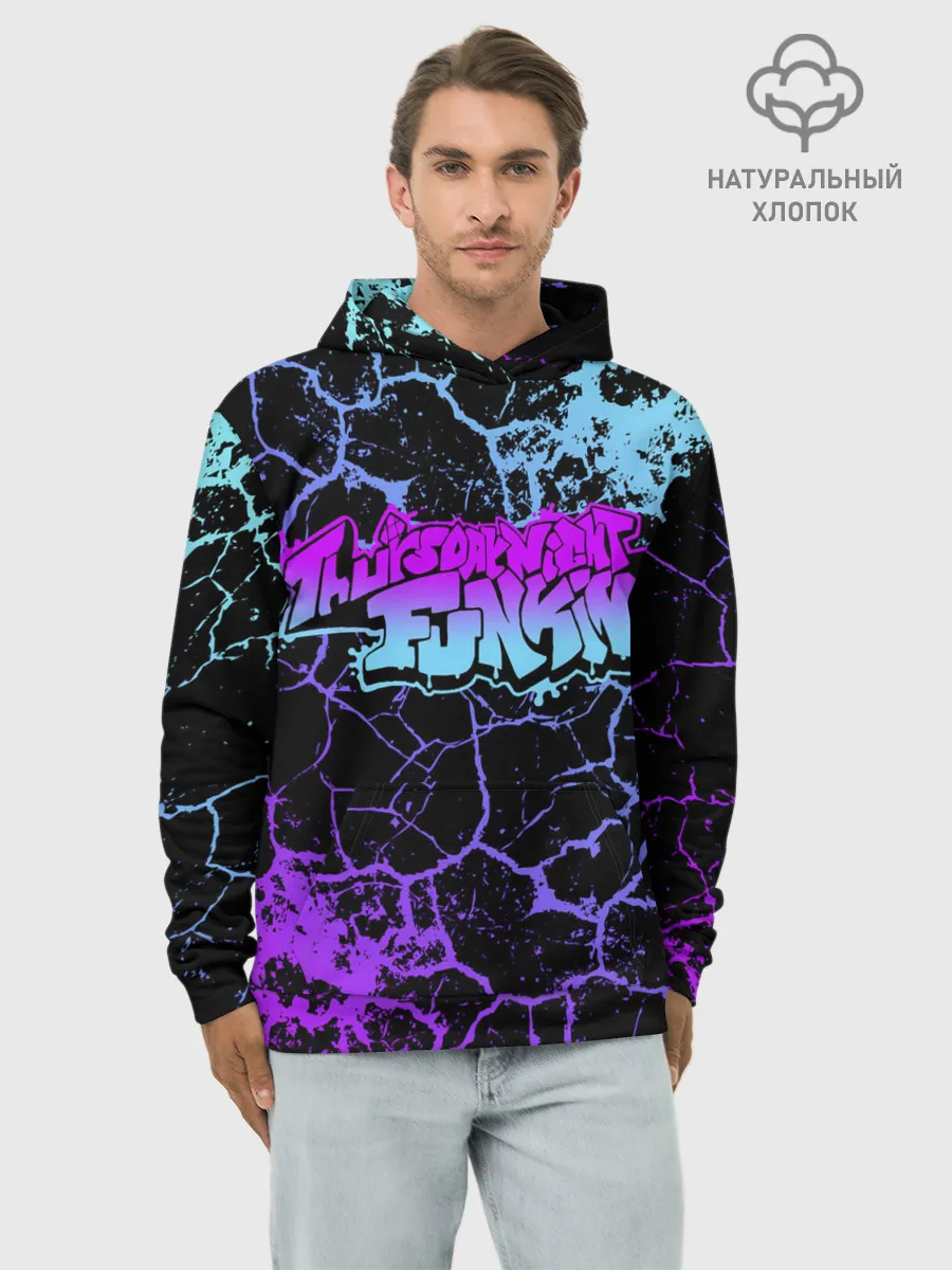 Худи мужской база хлопок / Friday Night Funkin