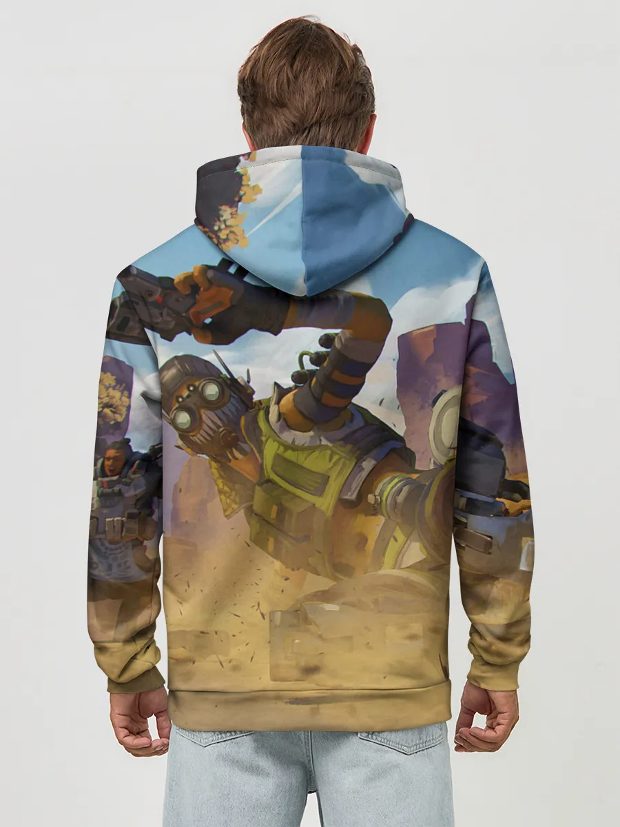 Худи мужской база хлопок / Октейн в деле