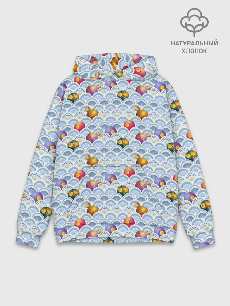 Худи мужской база хлопок / Праздничные Игрушки