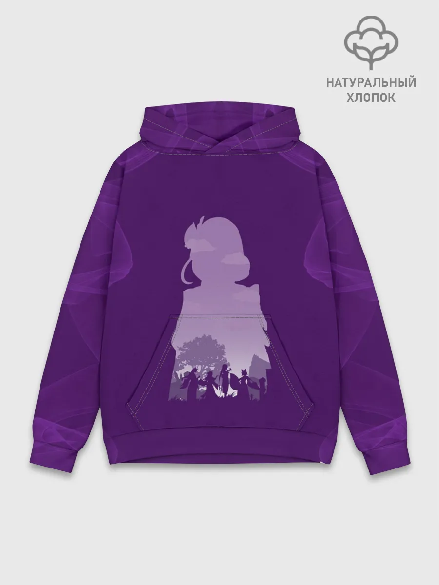 Худи мужской база хлопок / БААЛ | ЭИ | ГЕНШИН