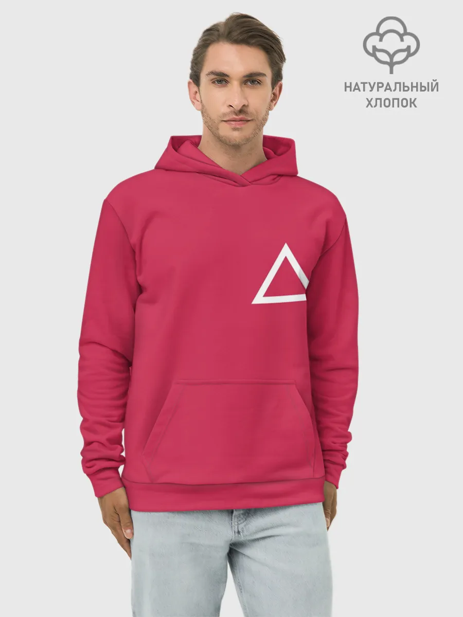 Худи мужской база хлопок / Страж Squid game