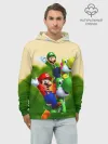 Худи мужской база хлопок / 3DMario