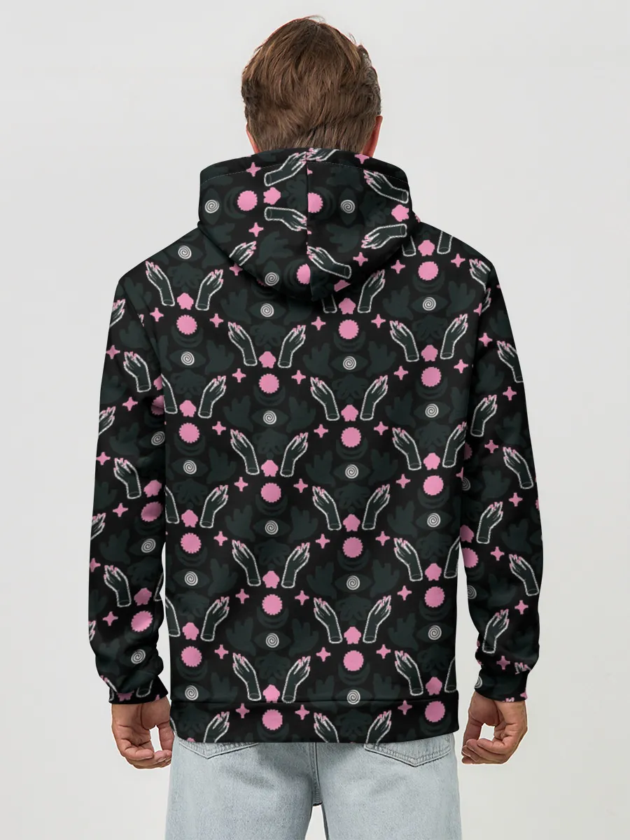 Худи мужской база хлопок / Patern Halloween 3