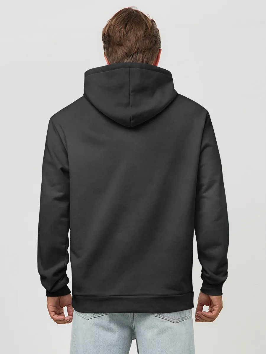 Худи мужской база хлопок / Призрак в огне