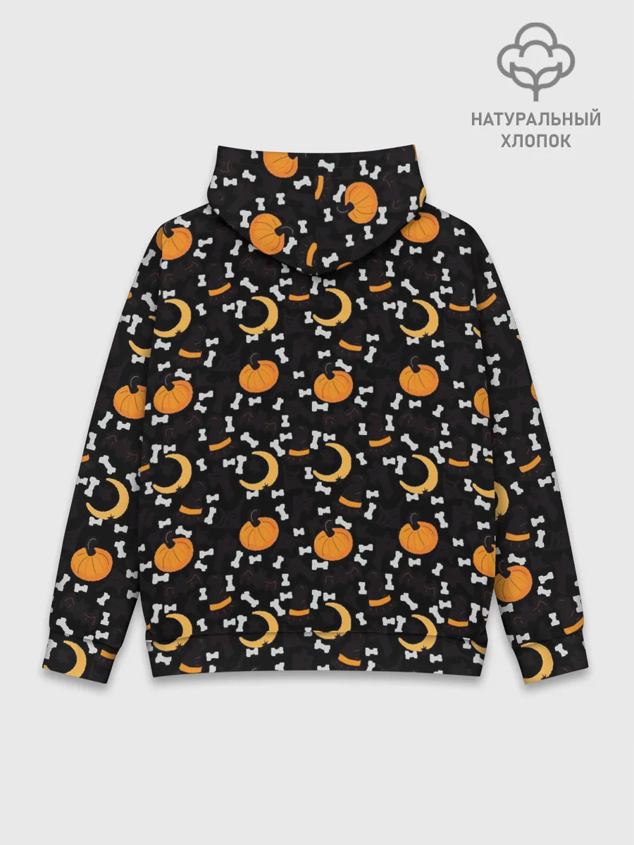 Худи мужской база хлопок / Patern Halloween 5