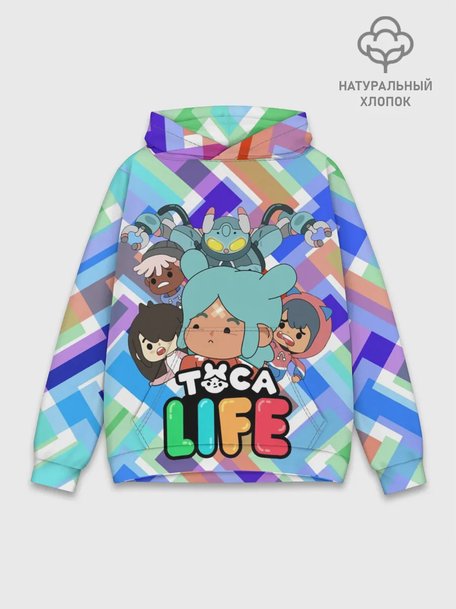 Худи мужской база хлопок / Toca Boca | Тока Бока