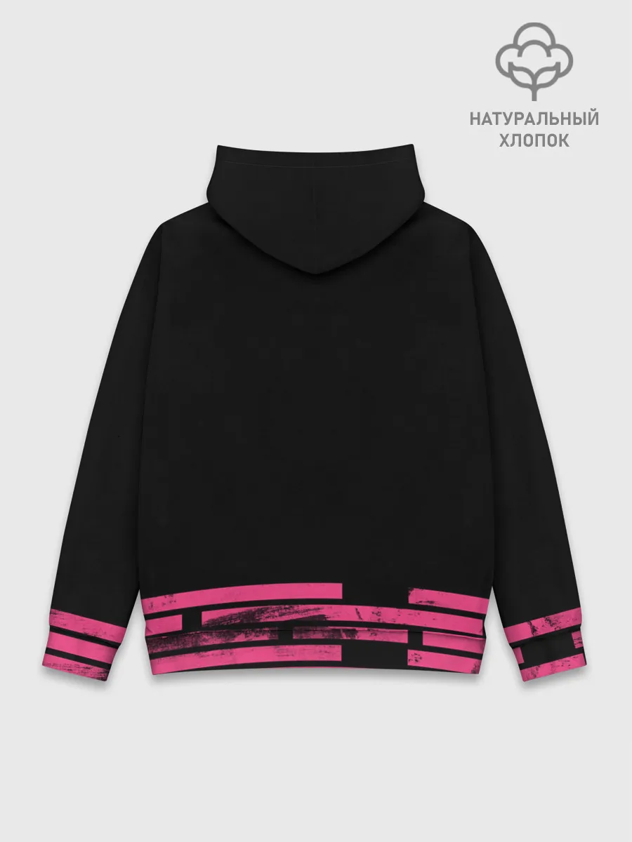 Худи мужской база хлопок / SQUID GAME [ALL LOGO]