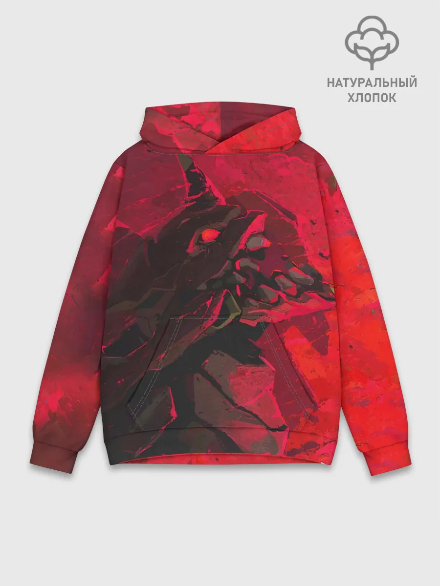 Худи мужской база хлопок / Evangelion | Eva 01