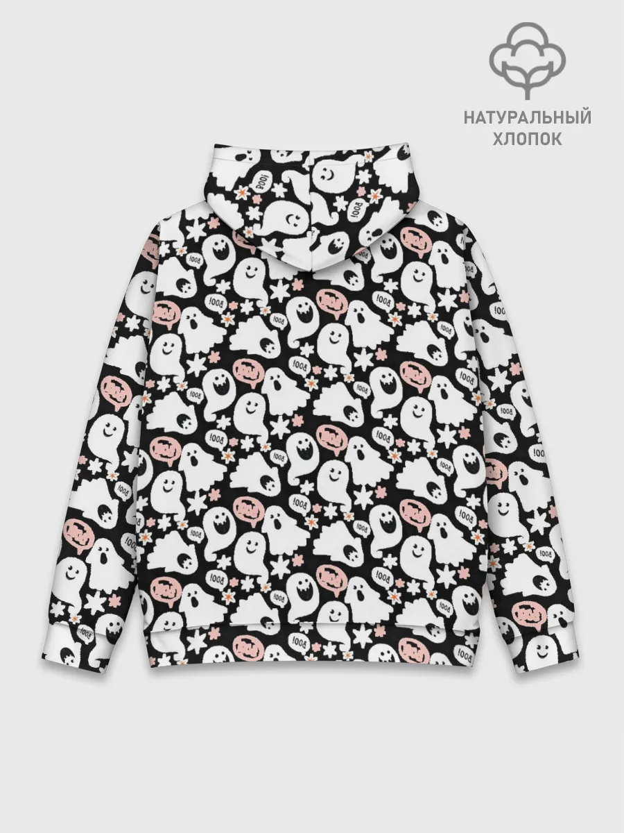 Худи мужской база хлопок / Patern Halloween 19