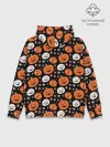 Худи мужской база хлопок / Patern Halloween 17