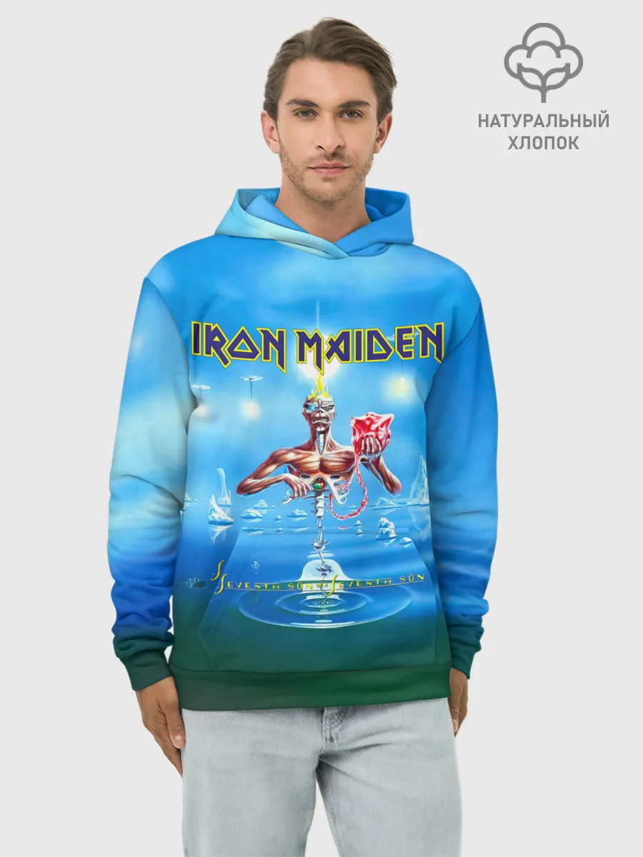 Худи мужской база хлопок / Seventh Son of a Seventh Son - Iron Maiden