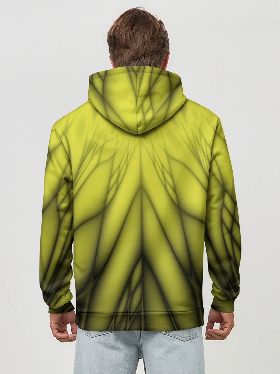 Худи мужской база хлопок / Абстракция 535