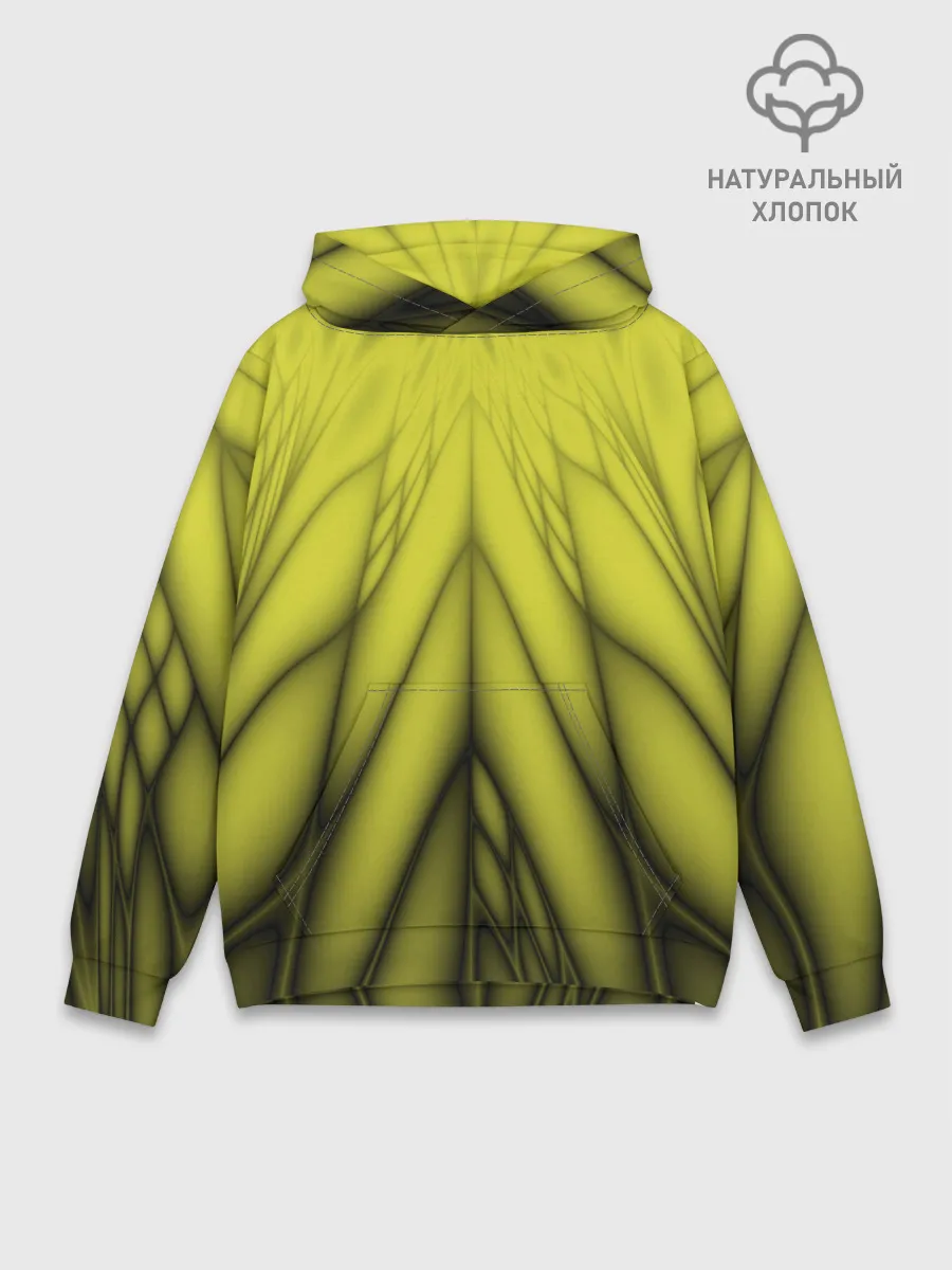 Худи мужской база хлопок / Абстракция 535