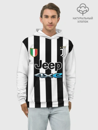 Худи мужской база хлопок / Дибала Ювентус форма 2021/2022