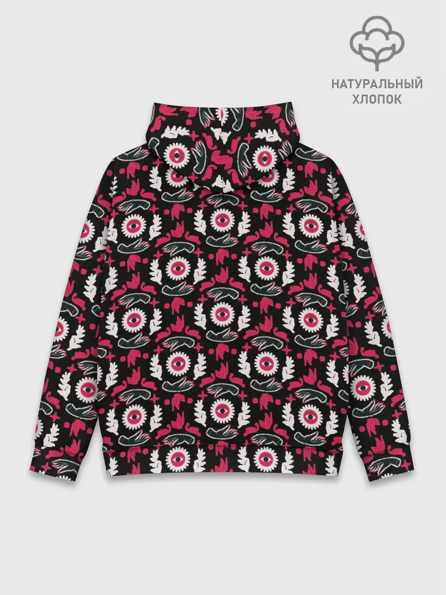 Худи мужской база хлопок / Patern Halloween 20