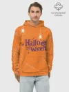 Худи мужской база хлопок / ПАУТИНКА НА ХЭЛЛОУИН