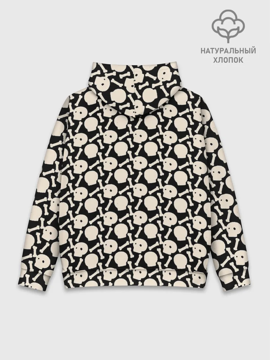 Худи мужской база хлопок / Patern Halloween 25