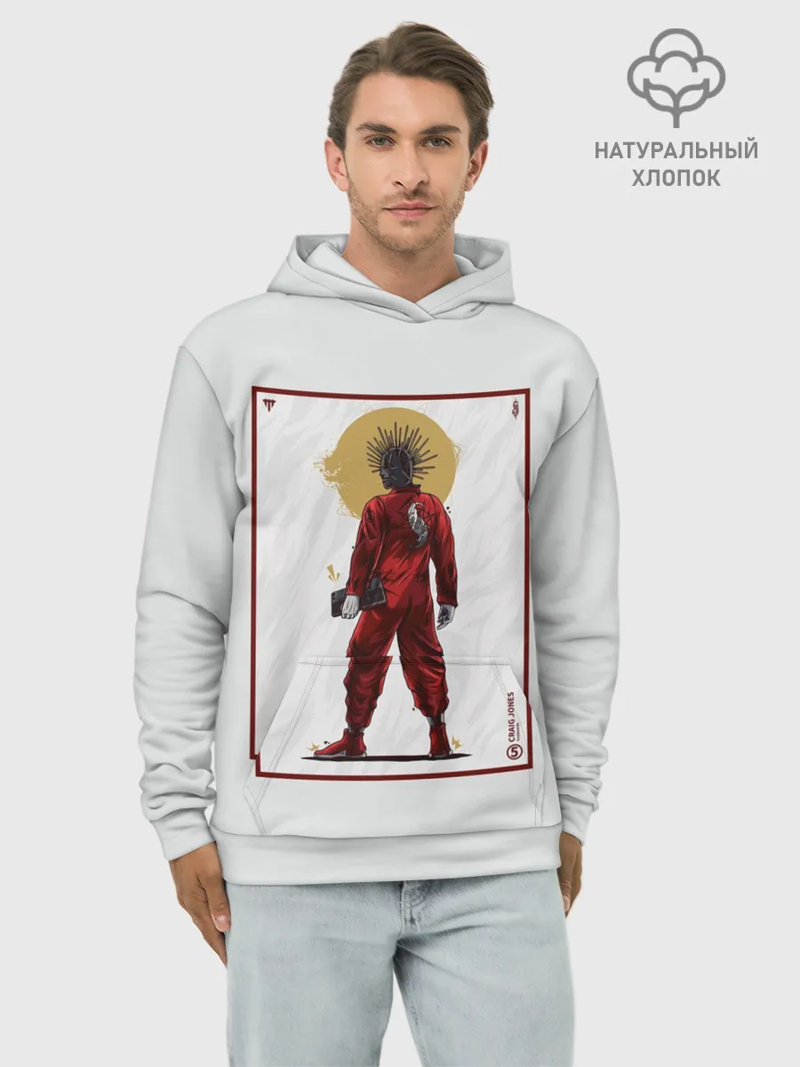 Худи мужской база хлопок / SLIPKNOT | Craig Jones