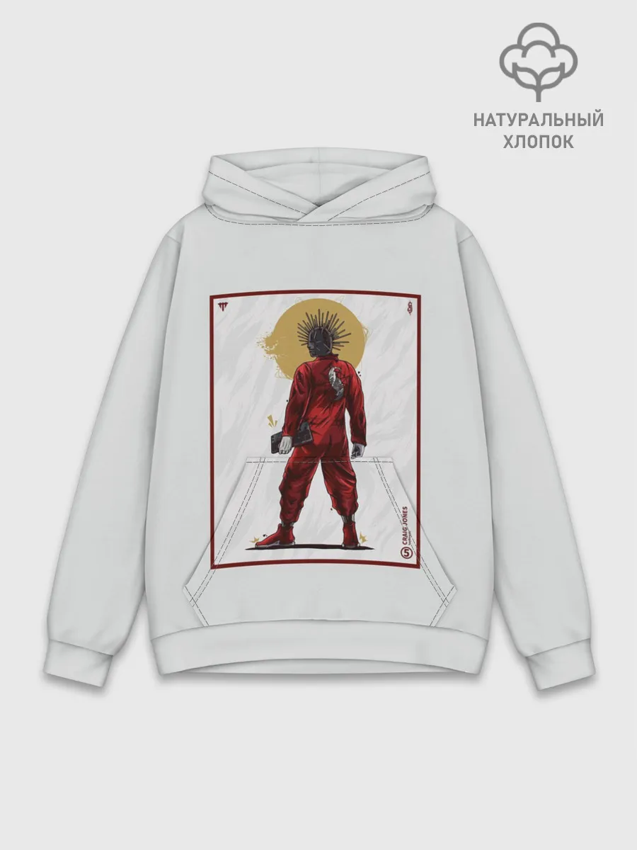 Худи мужской база хлопок / SLIPKNOT | Craig Jones