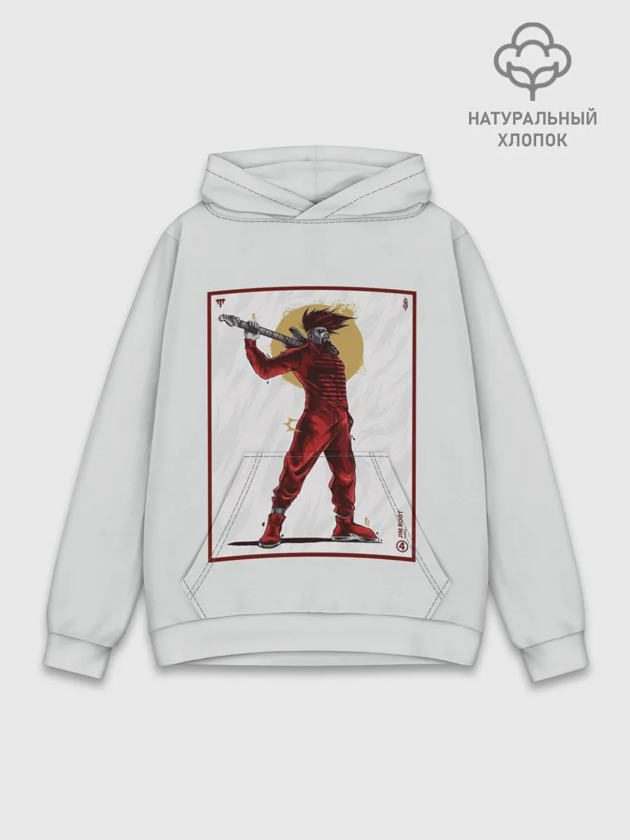 Худи мужской база хлопок / SLIPKNOT | Jim Root