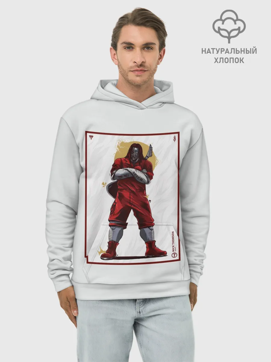 Худи мужской база хлопок / SLIPKNOT | Mick Thomson