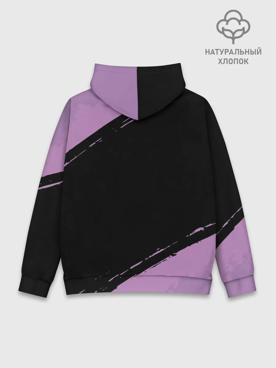 Худи мужской база хлопок / Dab Unicorn Halloween