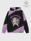 Худи мужской база хлопок / Dab Unicorn Halloween