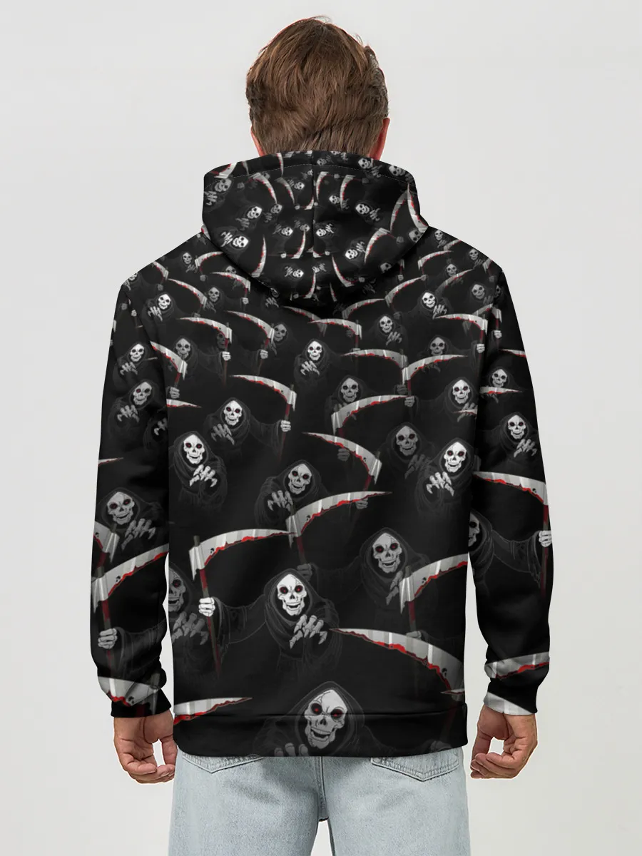 Худи мужской база хлопок / Жнецы идут