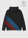 Худи мужской база хлопок / BMW STRIPE