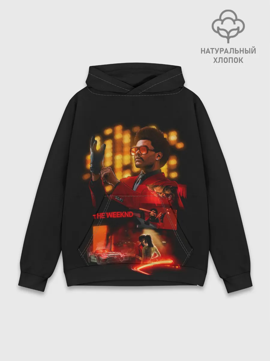 Худи мужской база хлопок / Dlinding lights