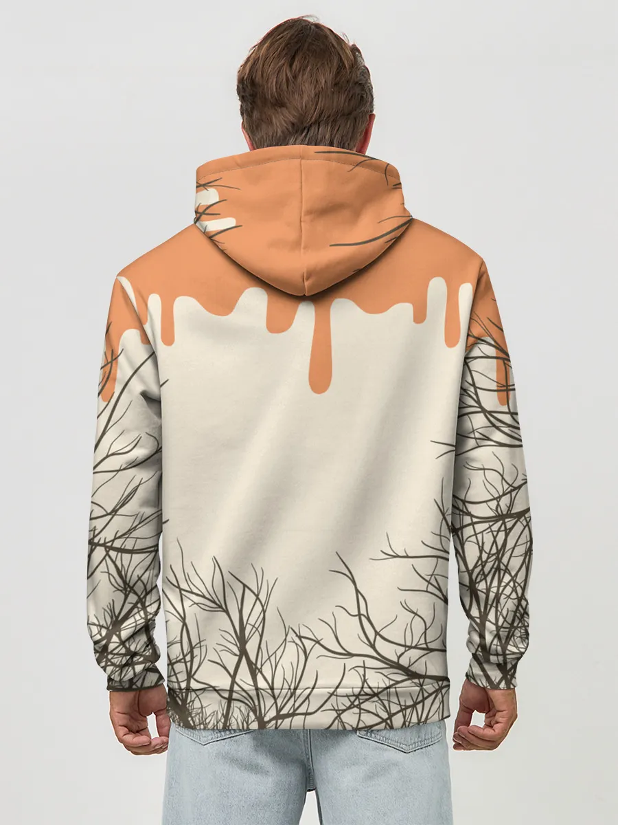 Худи мужской база хлопок / ВЕДЬМА В ШЛЯПЕ