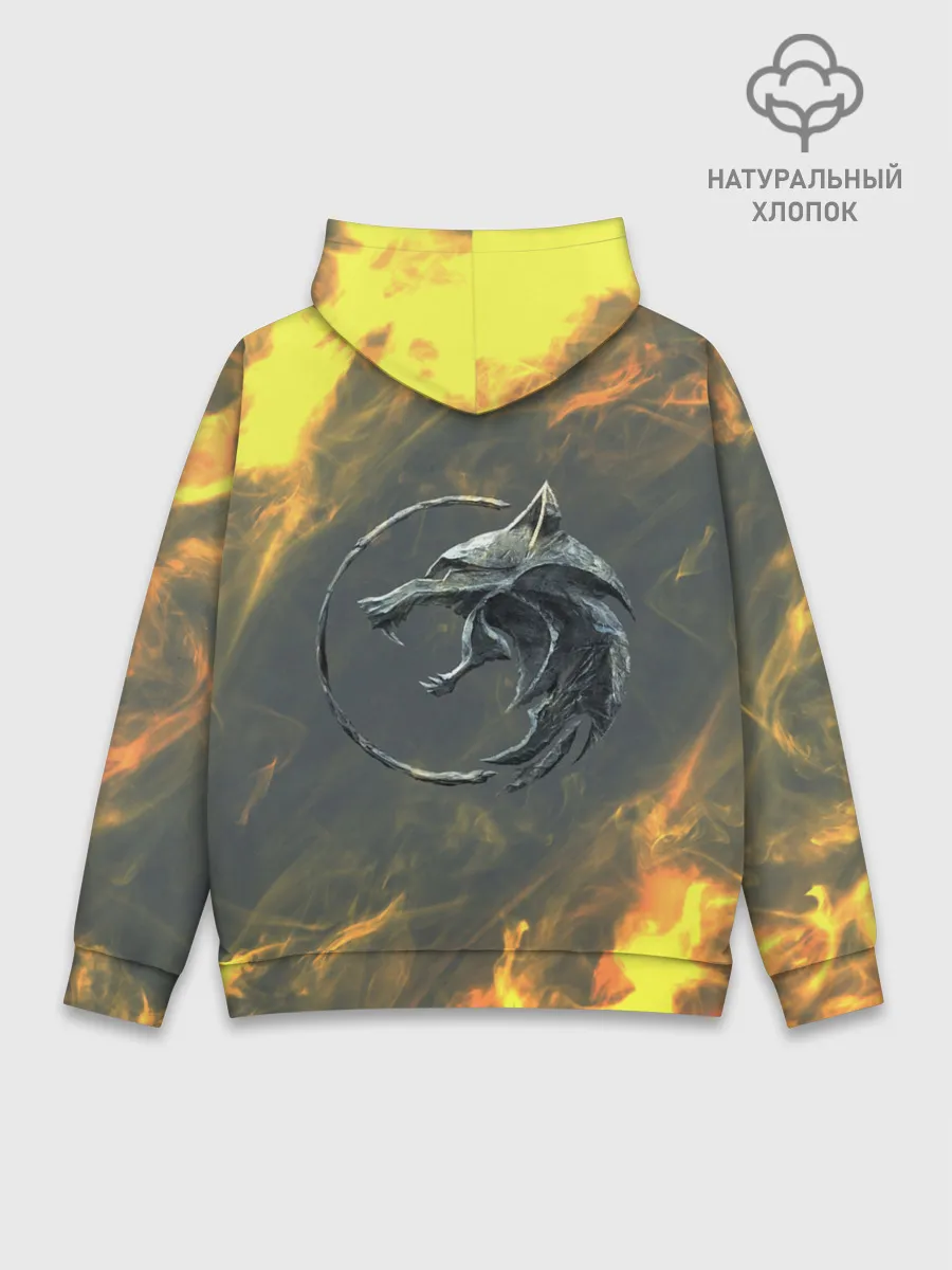 Худи мужской база хлопок / ГЕРАЛЬТ ВЕДЬМАК