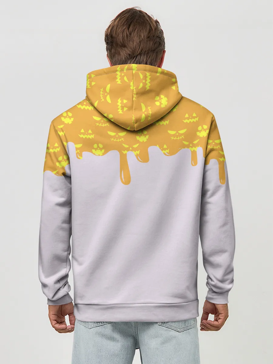 Худи мужской база хлопок / Dab Zombie Halloween