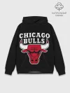 Худи мужской база хлопок / B.C. Chicago Bulls
