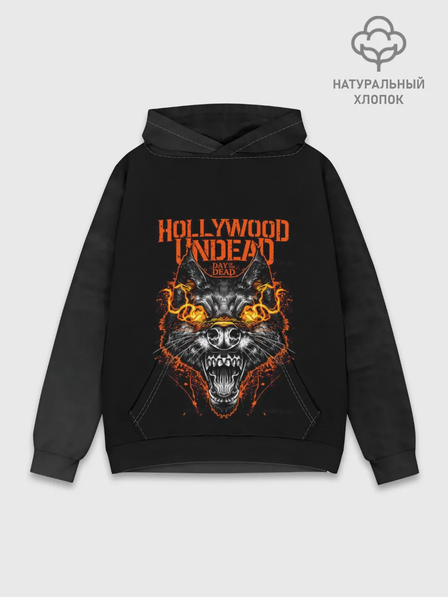 Худи мужской база хлопок / Hollywood Undead DAY of the DEAD