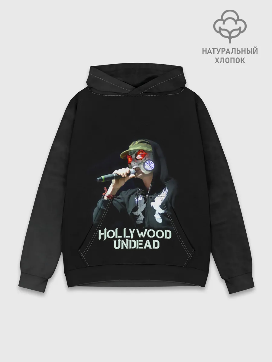 Худи мужской база хлопок / J-Dog Hollywood Undead