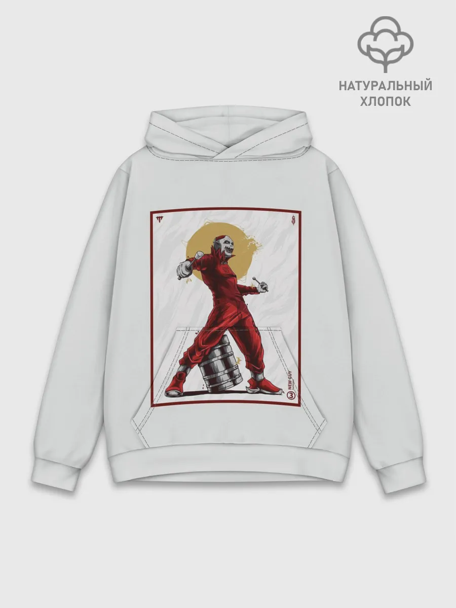 Худи мужской база хлопок / SLIPKNOT | Michael Pfaff