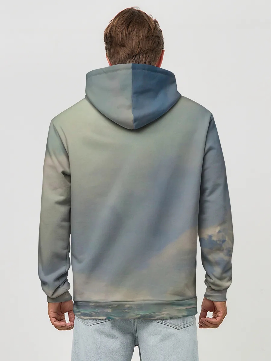 Худи мужской база хлопок / ВМФ Военно-Морской Флот