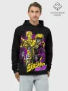 Худи мужской база хлопок / Джорно Джованна - JoJos Bizarre Adventure