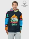 Худи мужской база хлопок / GamePad Over