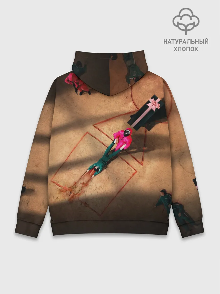 Худи мужской база хлопок / Игра в Кальмара Обложка