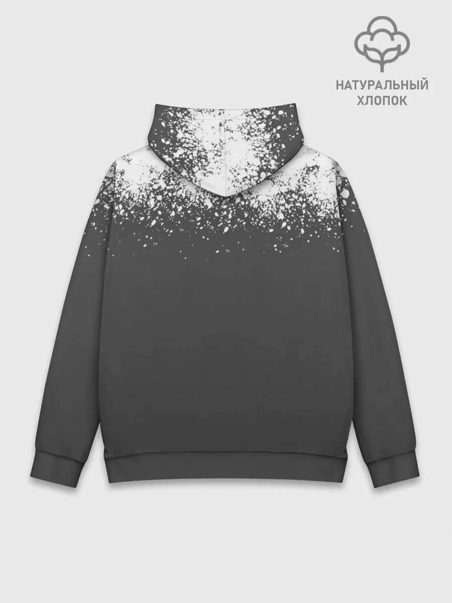 Худи мужской база хлопок / КТО КРЕСТ | ИГРА В КАЛЬМАРА