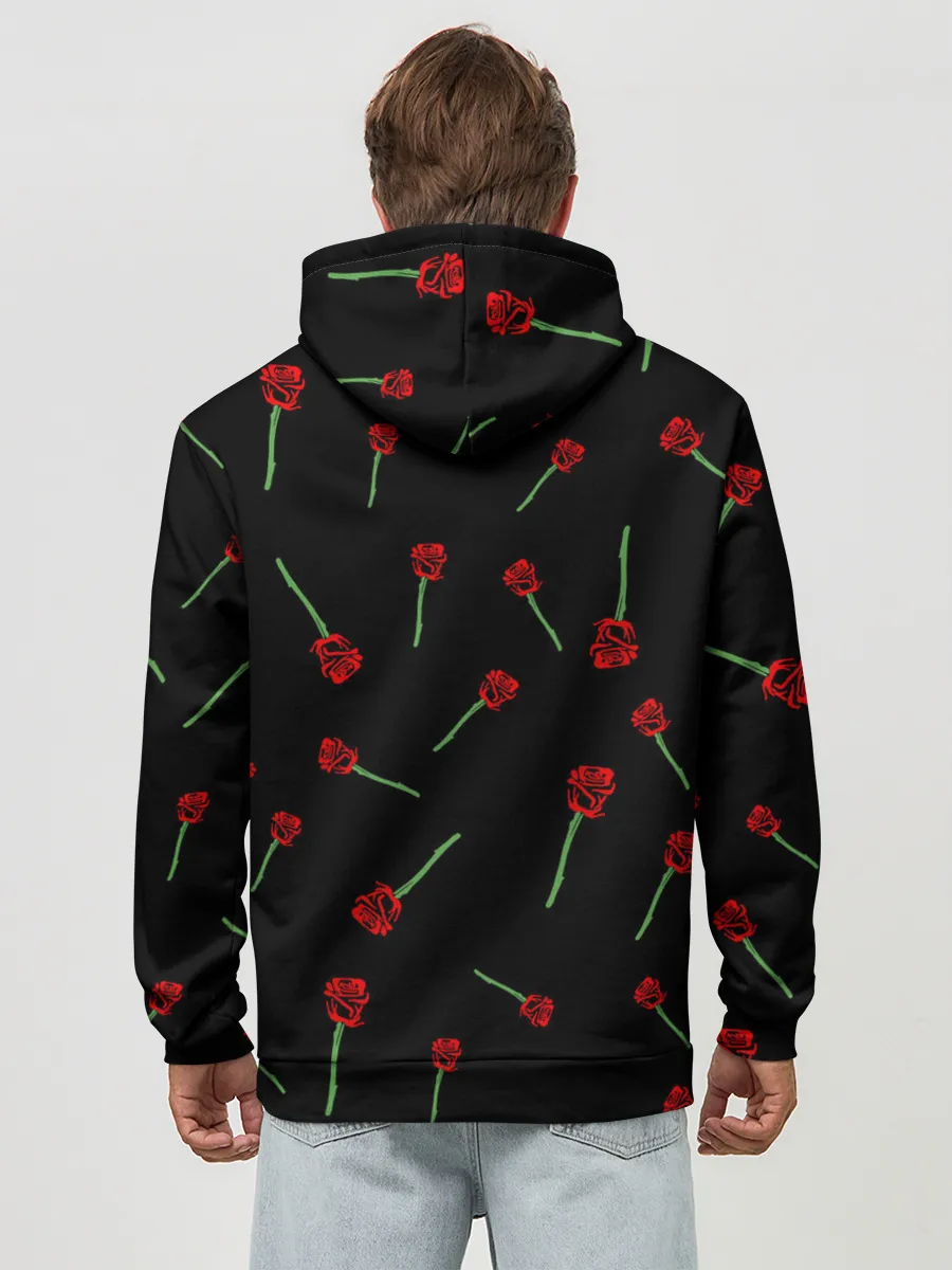 Худи мужской база хлопок / MY CHEMICAL ROMANCE РОЗЫ | MCR ROSES