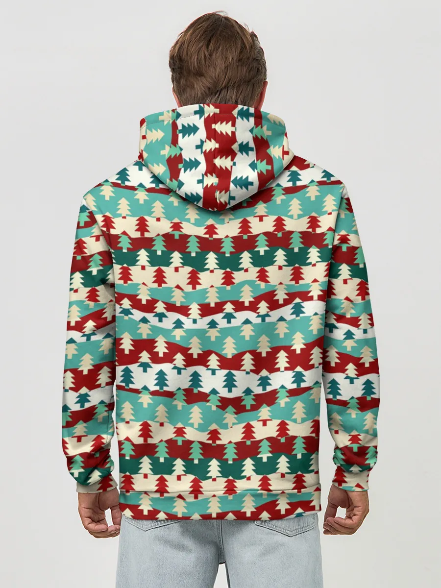 Худи мужской база хлопок / Ёлочки